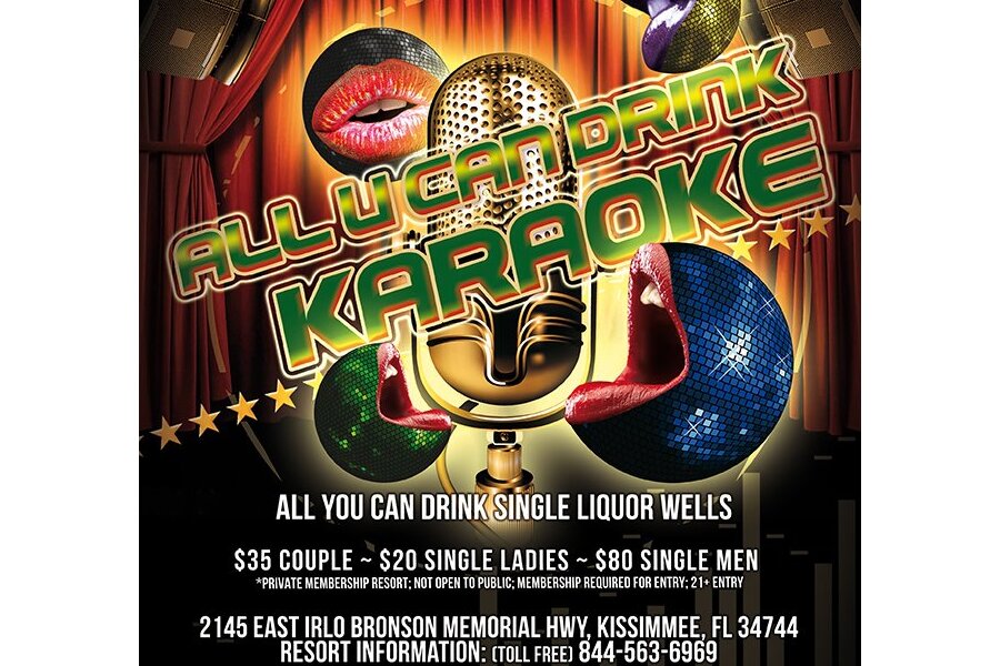 All U Can Drink Karaoke Night